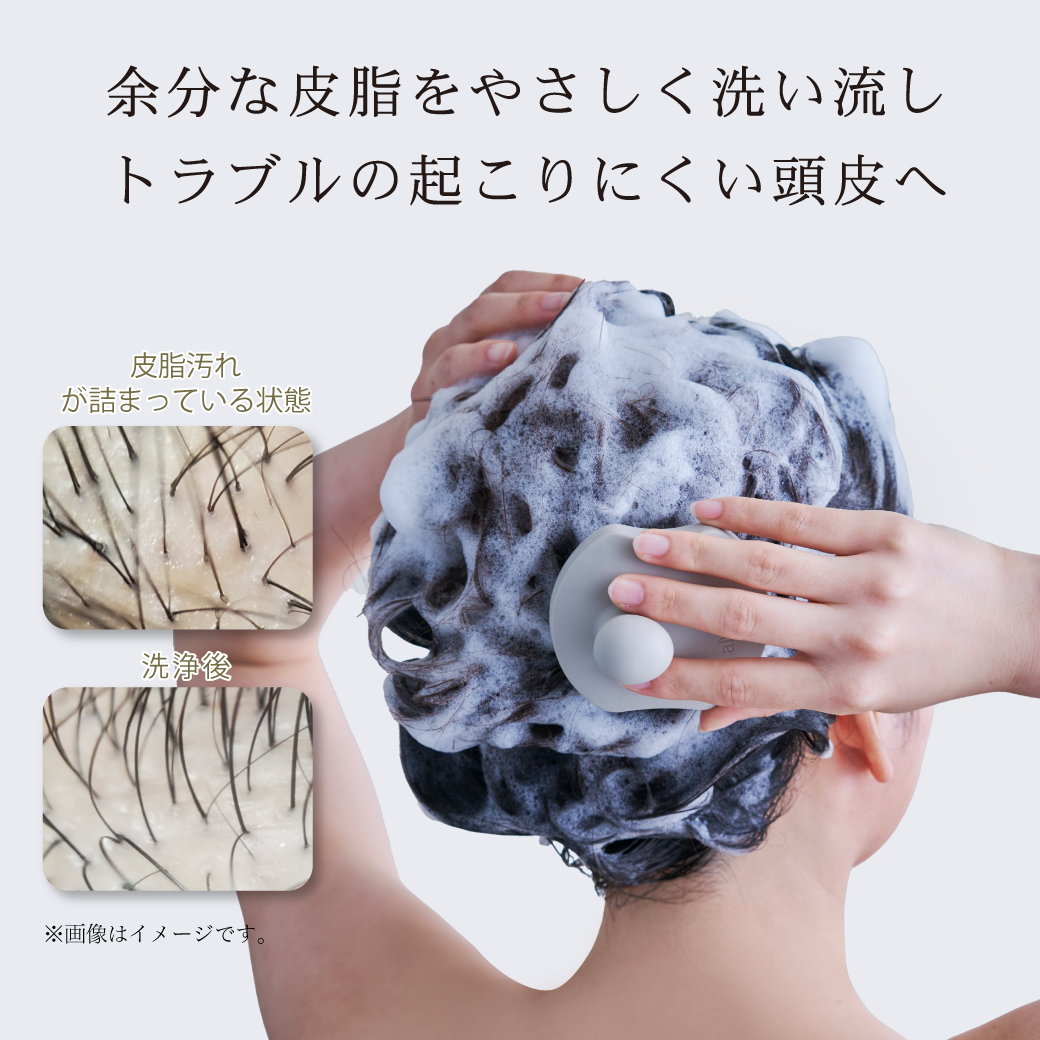 【頭皮のプロが開発】aNiLa メディカルブラシ スキャルプブラシ