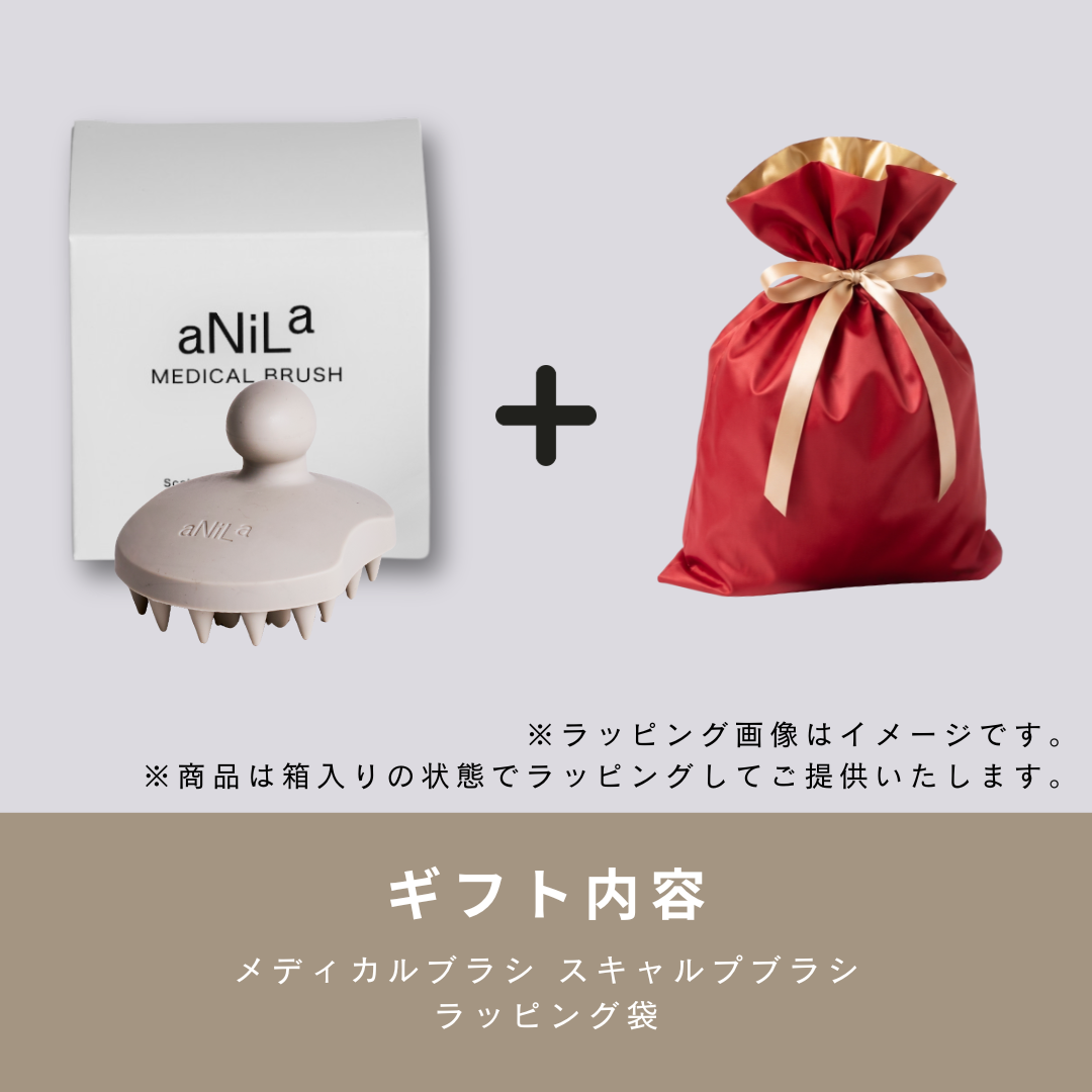 【ギフト】aNiLa メディカルスカルプブラシ