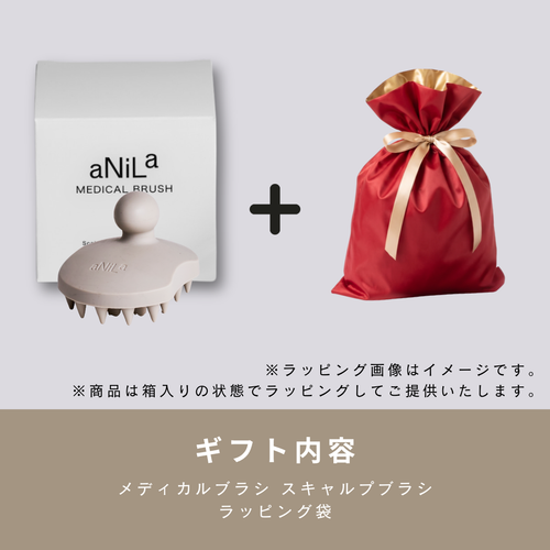 【ギフト】aNiLa メディカルスカルプブラシ